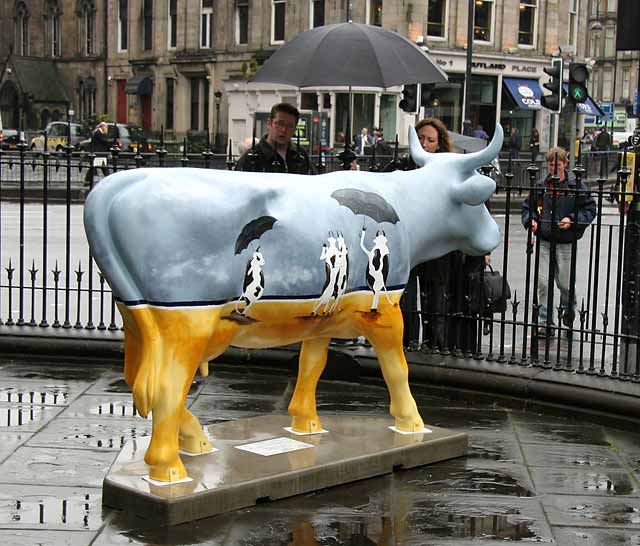 krowa gładka cow parade