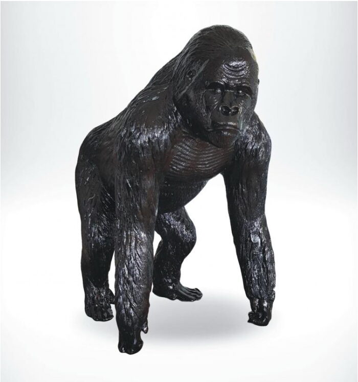 figura goryl czarny