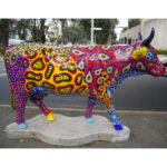 krowa gładka artystyczna cow parade