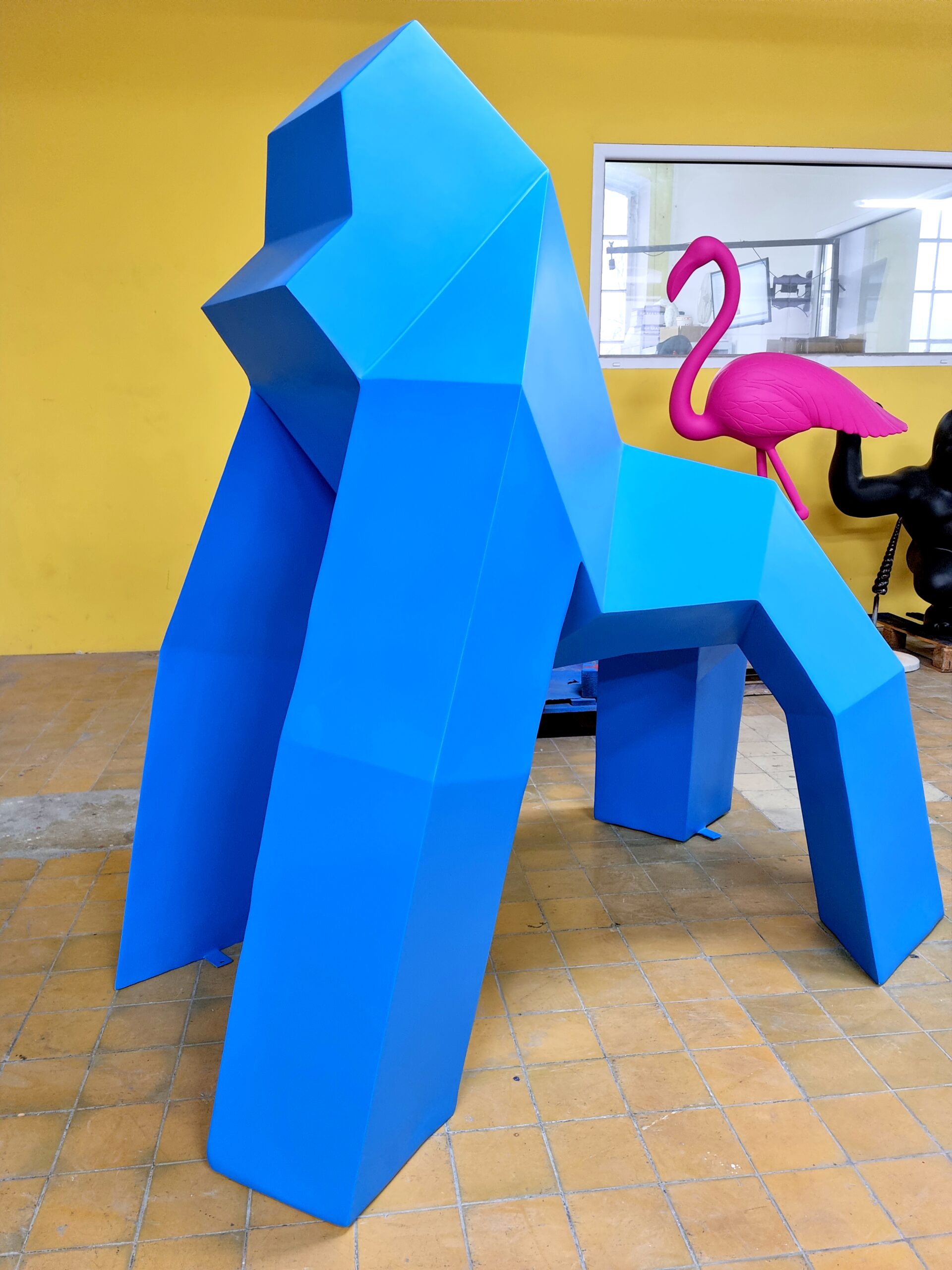 figura geometryczna goryl duży 3DFORMeu